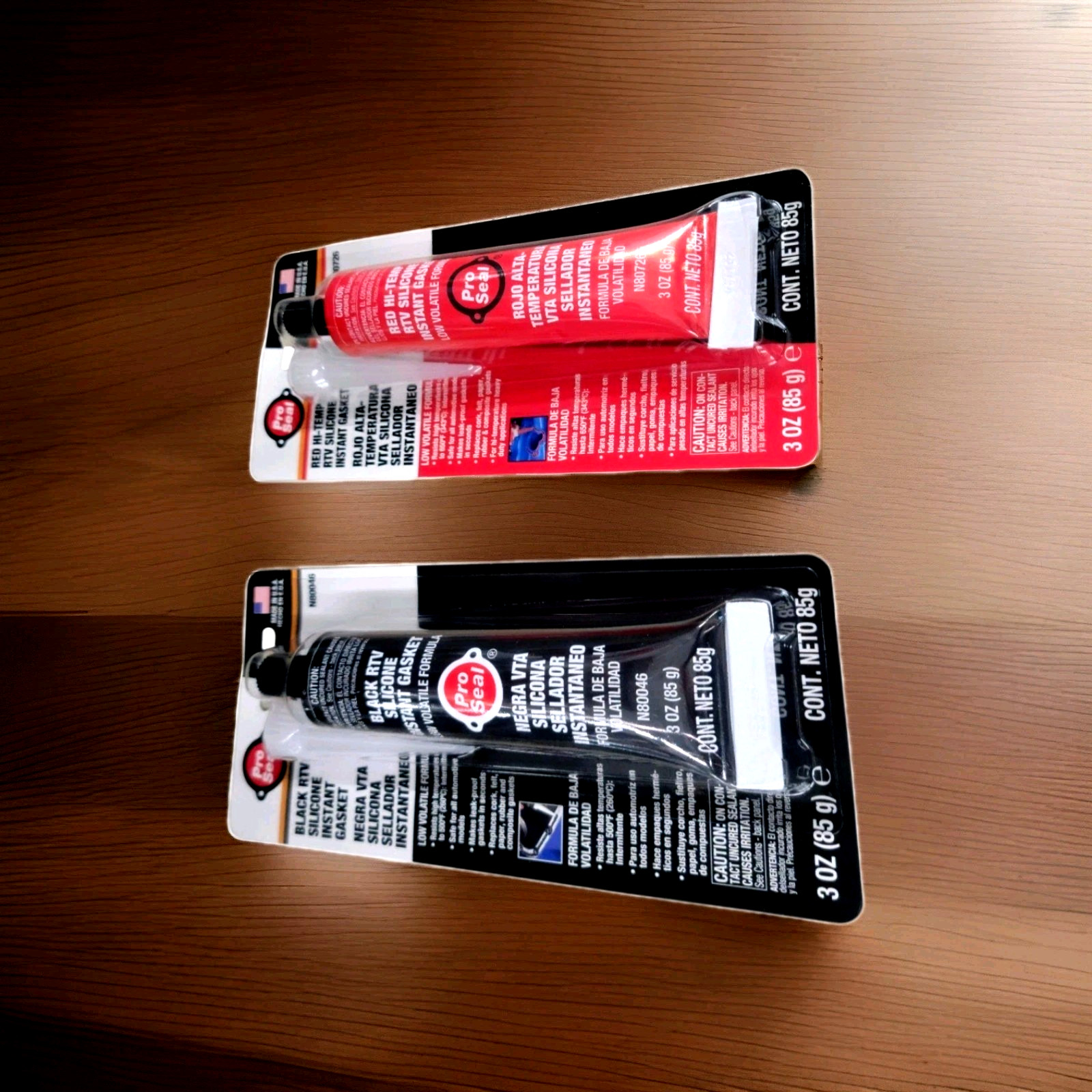 Black /Red RTV Silicone Instant Gasket