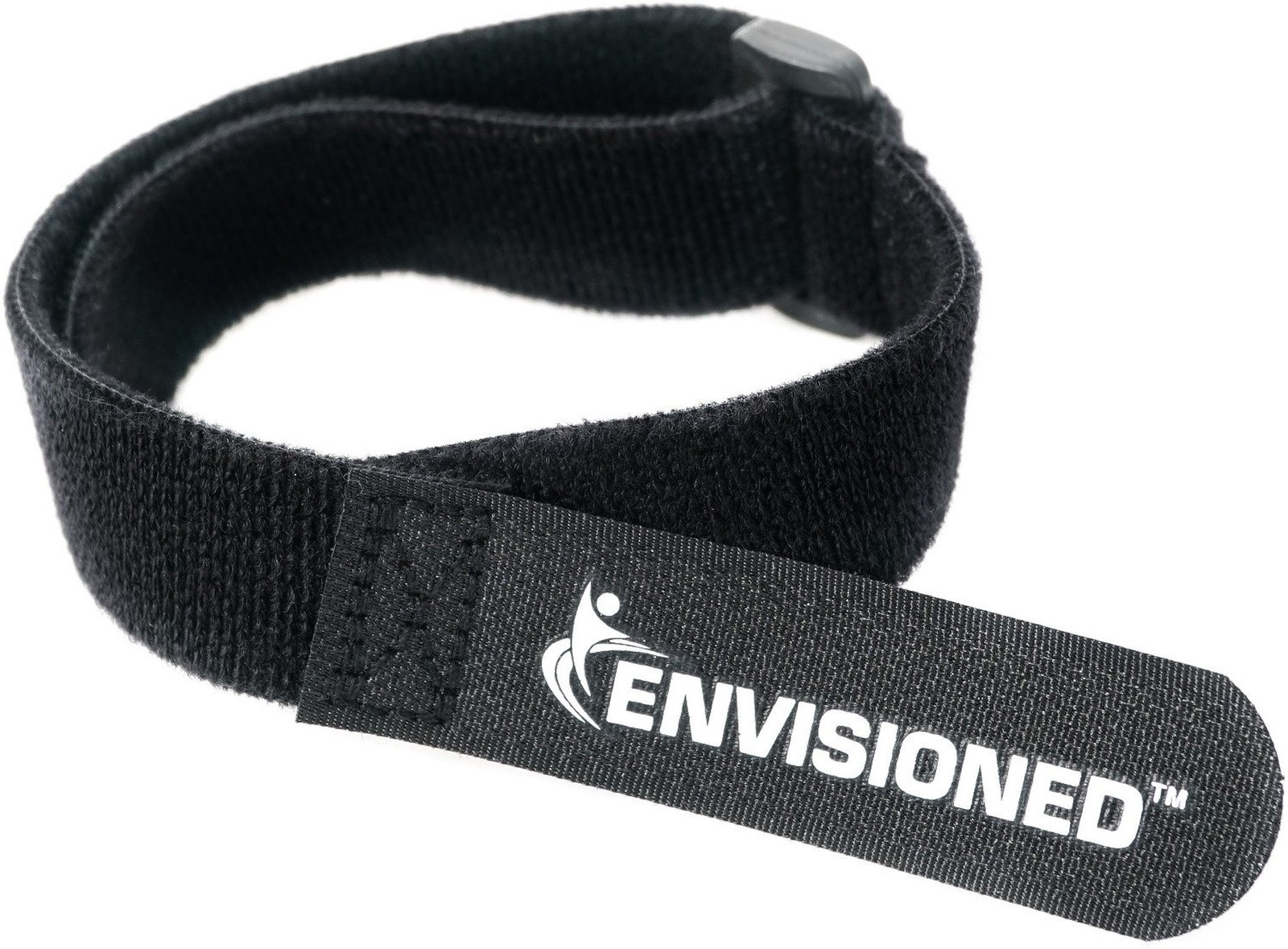 Velour Cinch Straps 2" x 20" - 6 Pack, Soft Touch Microfiber Reusable Hook an...