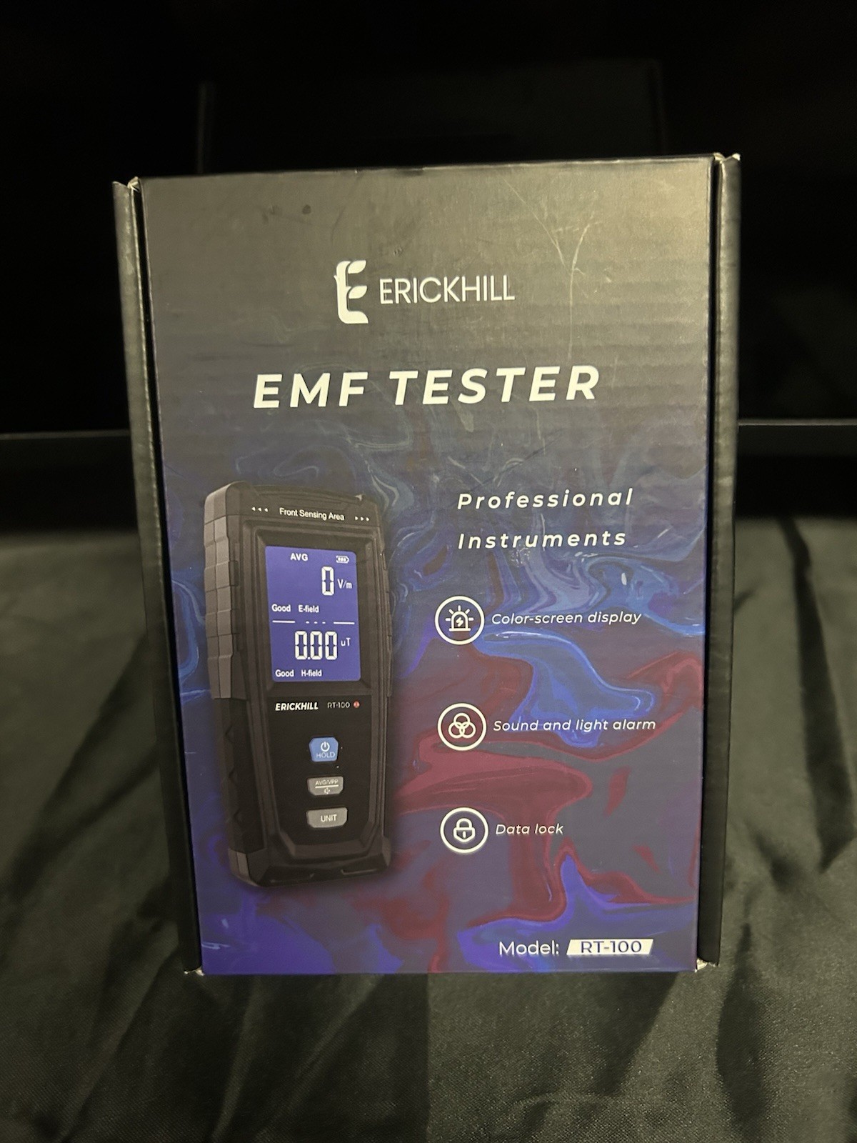 ERICKHILL RT-100 EMF Tester - Professional Electromagnetic Field Meter