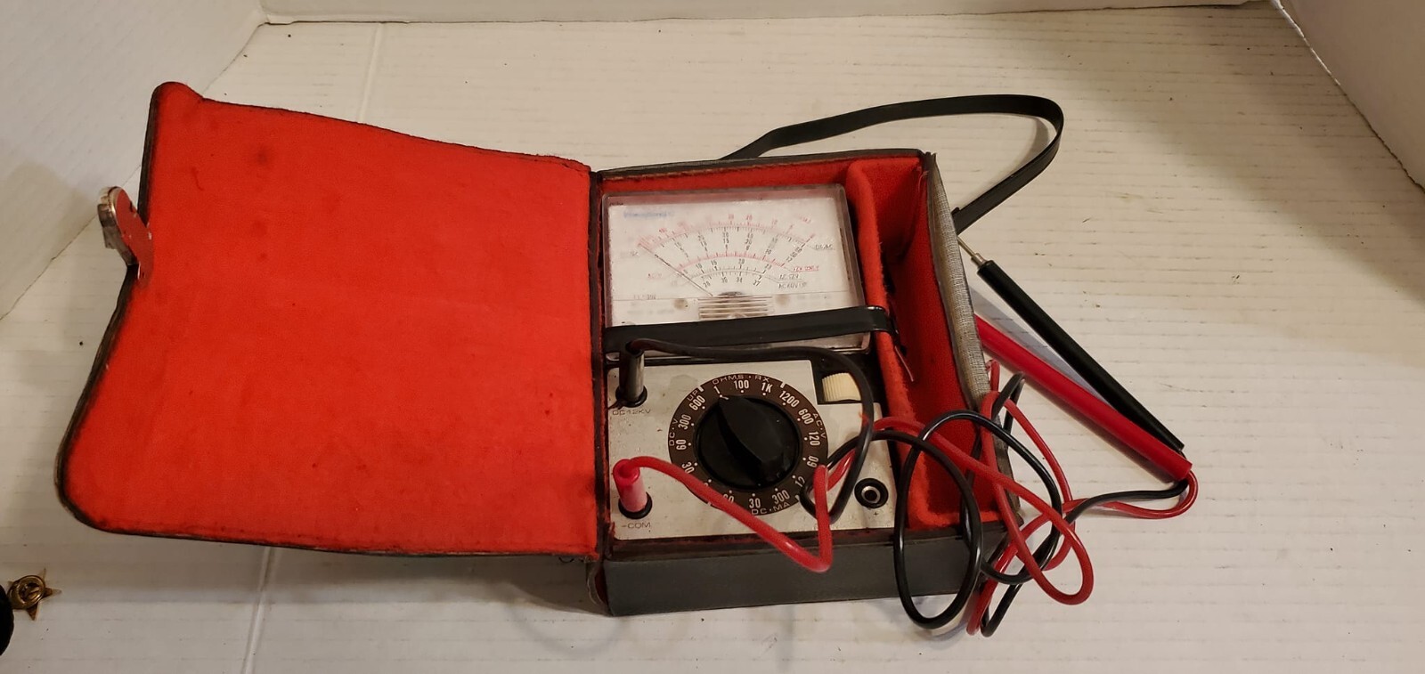 Vintage International C - Multi-Meter Model VOM in Carrying Case w/ Leads