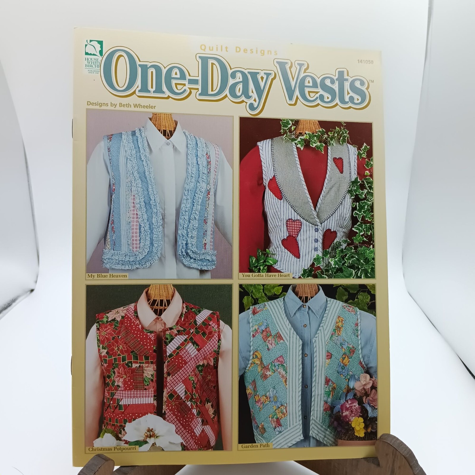One-Day Vests Pattern Book By Beth Wheeler Quilt Designs