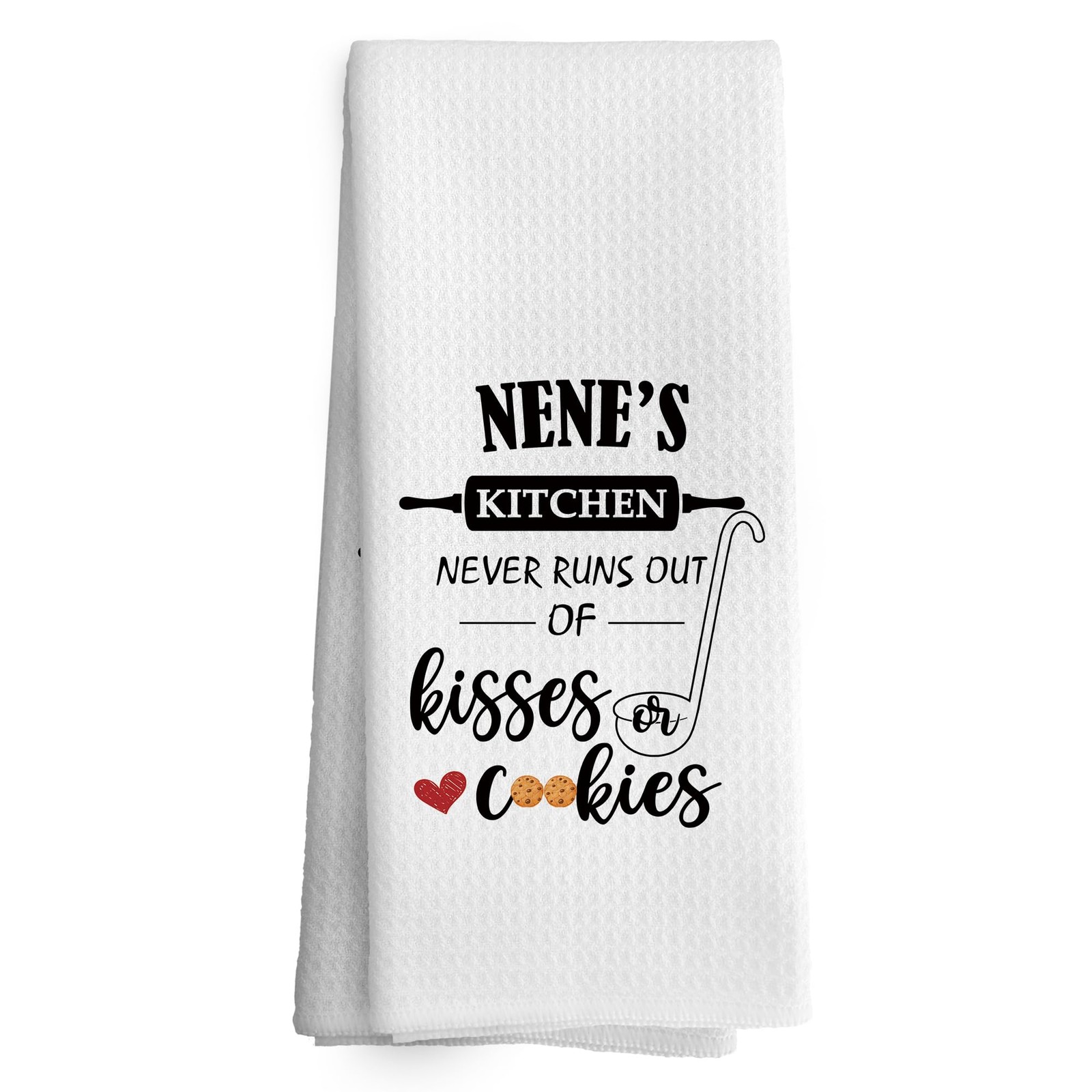 16x24 inch Nene Decorative Kitchen Dish Towel Gift for Grandma from Grandkids