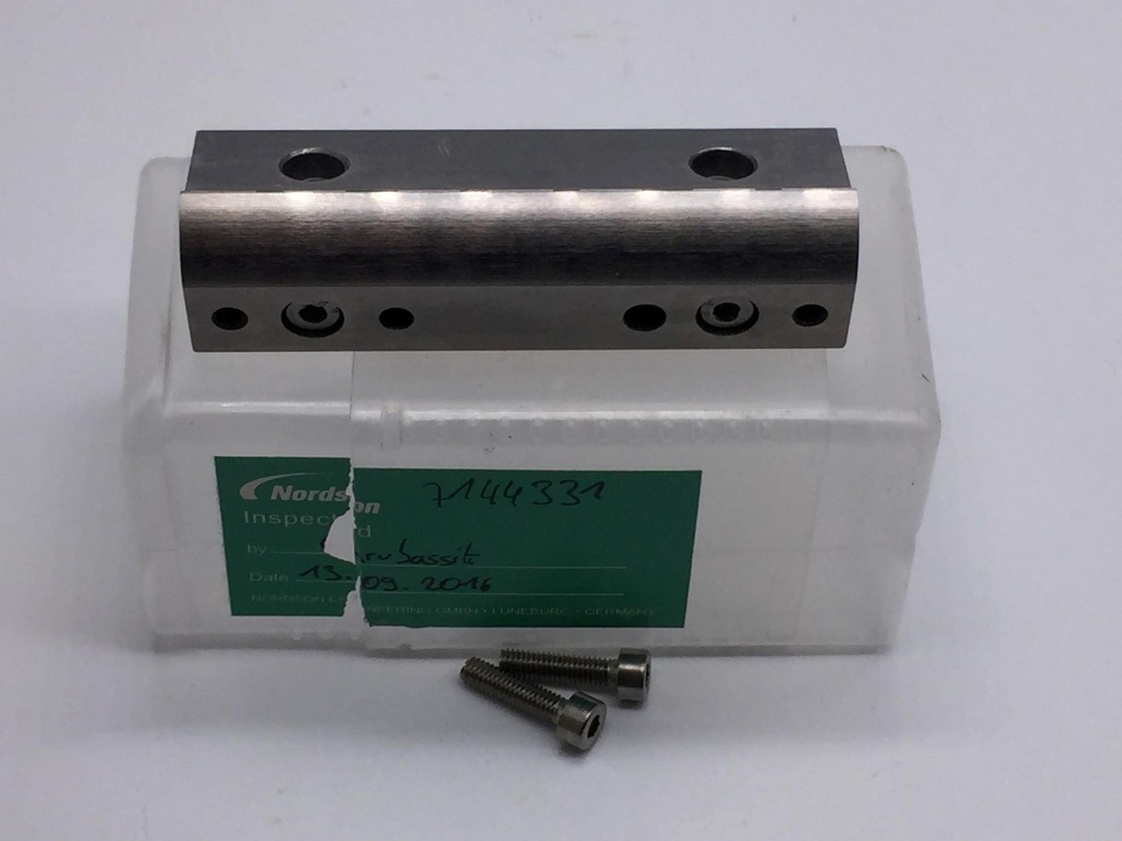 Nordson 7144331 Hot Melt Coating Nozzle EP15-01 DL80 ABGES62 6