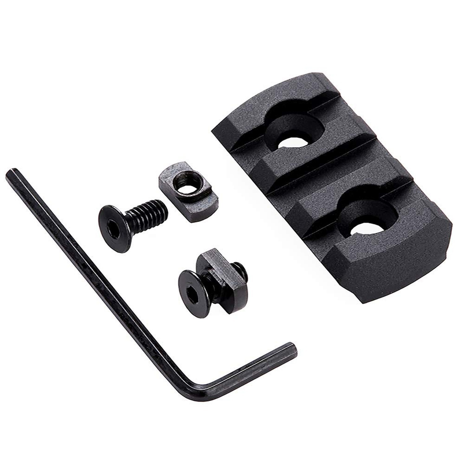 TuFok Picatinny Rail Section for Keymode - Thin 0.27in Height Rail Attachment...