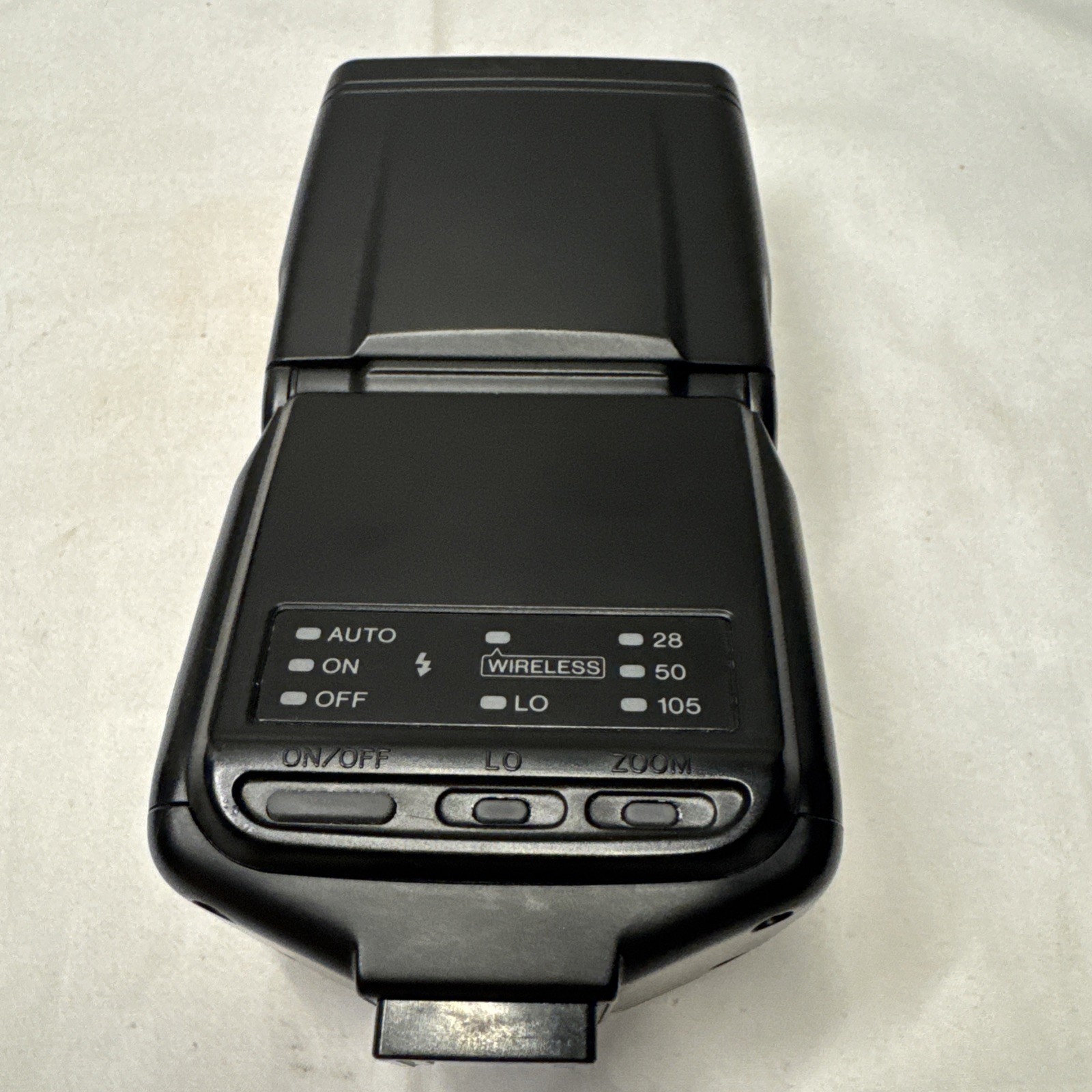 Minolta Program 3500XI Shoe Mount Flash - Black