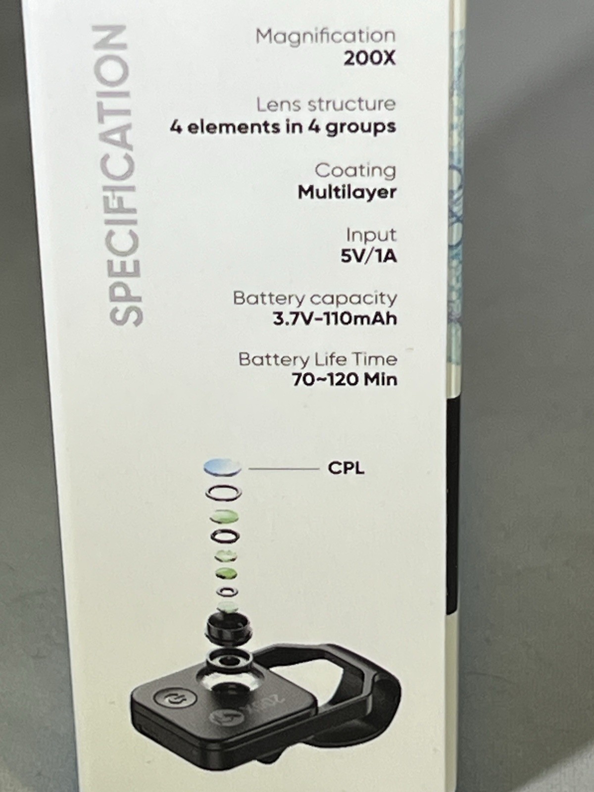 Apexel 200x Smartphone Microscope