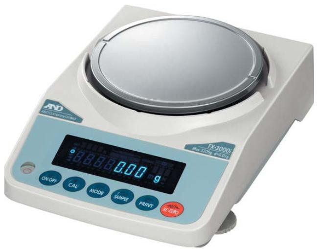 A&D FX-3000iN Precision Lab Balance, Compact Scale 3200g,NTEP,Legal For Trade