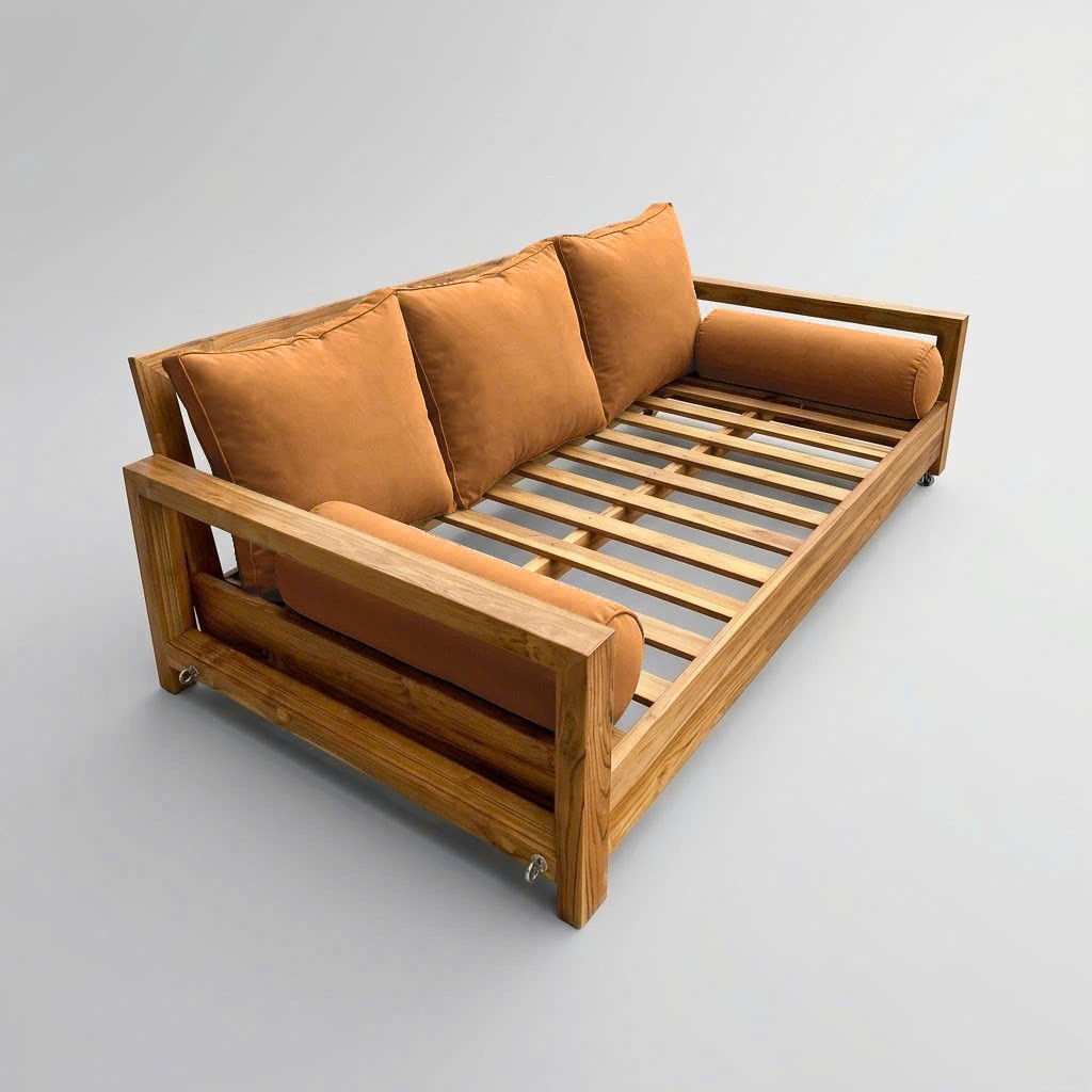 |COVER ONLY| STYLE 3 Twin Bolster Pillow Daybed Porch Swing Pipe Trim AD104