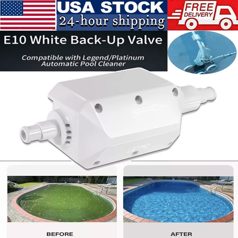 Replace For Pentair E10 White Back-Up Valve Replacement Automatic Pool Cleaner
