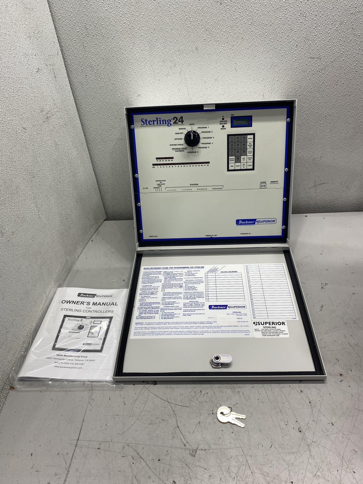 Superior Controls Sterling Irrigation and Sprinkling System Controller Model 24