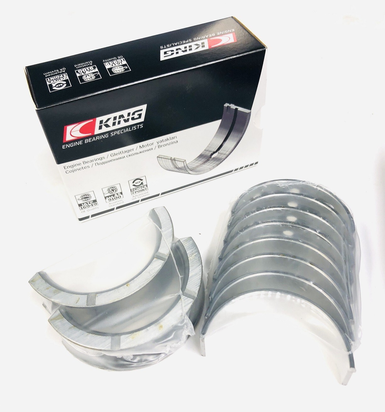 Bearing Kit with Oil Pump & Main Studs Chevy 4.8L 5.3L 6.0L LS1 LS6 STD