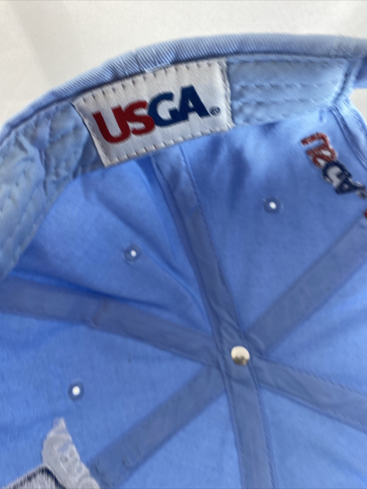 US Open Pebble Beach 2019 Golf Hat Cap USGA Member Light Blue Adjustable