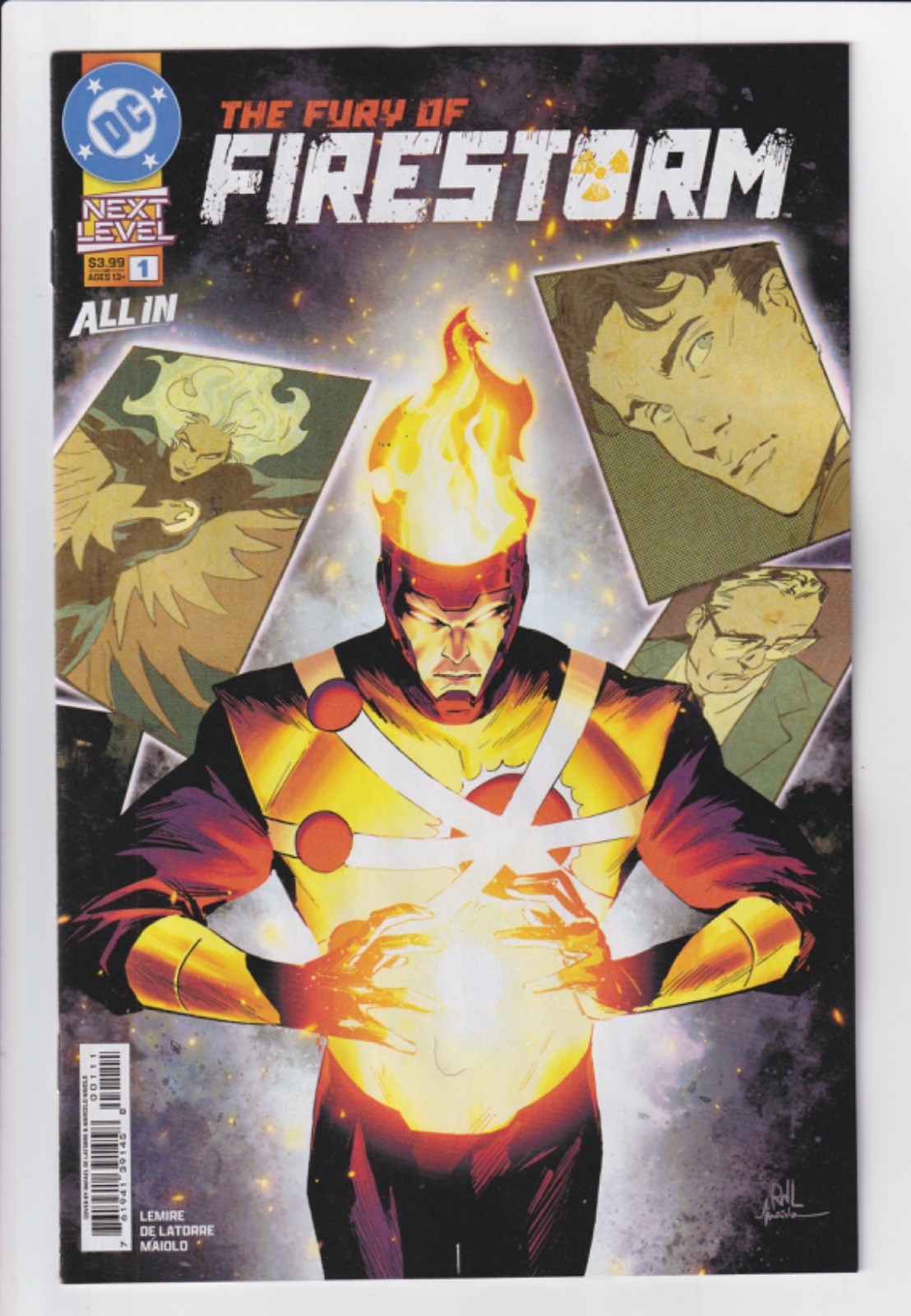 THE FURY OF FIRESTORM #1 NM 4/8/26 Jeff Lemire DC A-Z single