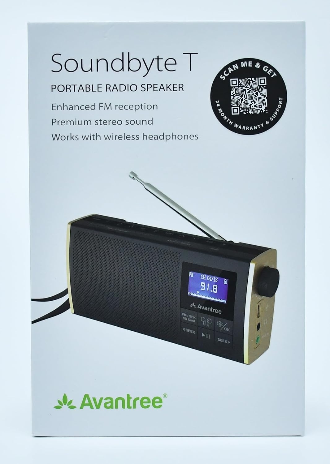 Soundbyte T: FM Radio & Bluetooth Transmitter