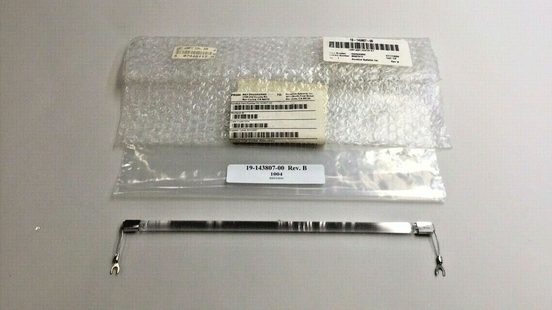 Novellus 19-143807-00 Quartz Heater Kit Lamp Assembly B&H Engineering Rev B