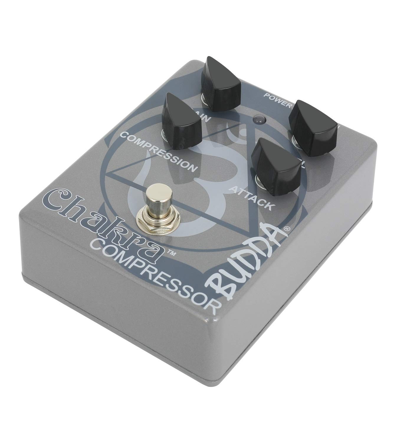 Budda Chakra Compressor Electric Guitar Effects Pedal One Size, Gray