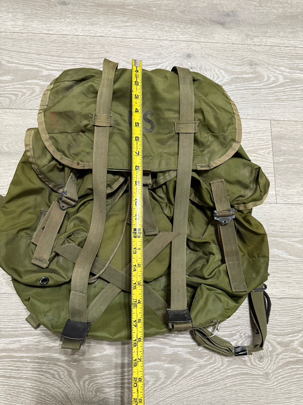 Vintage US Military Nylon Field Pack Combat Backpack LC-1 NO FRAME
