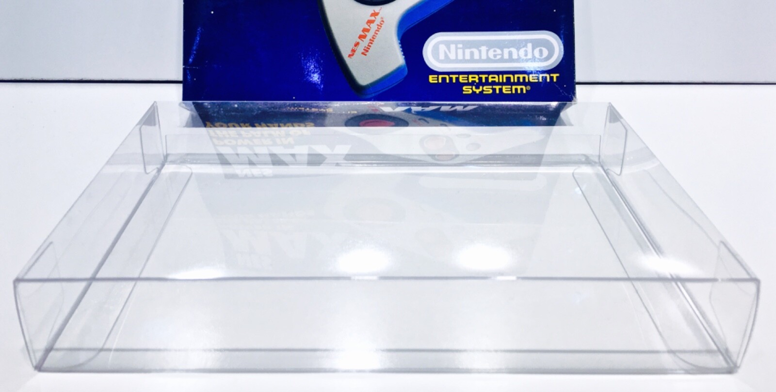 1 Box Protector for the NES MAX Controller Box! See pictures!  Display Case