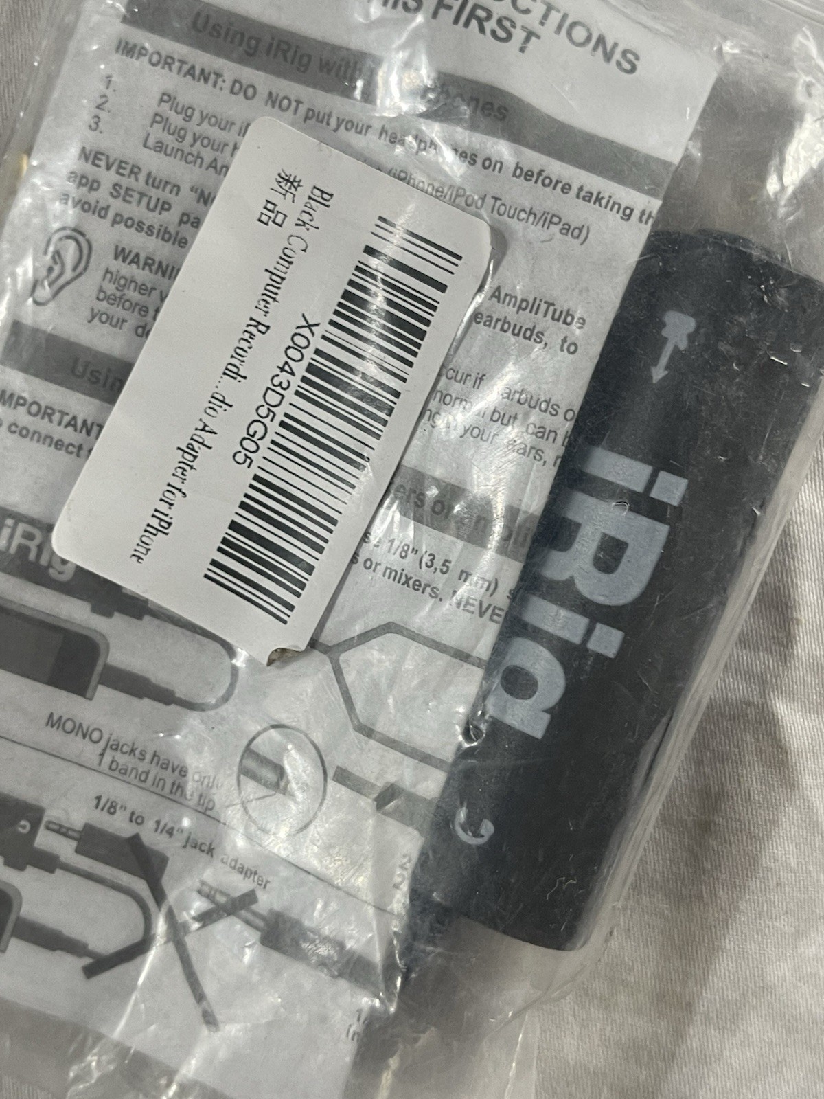 iRig Guitar Interface Converter Guitar Phone New Multimedia