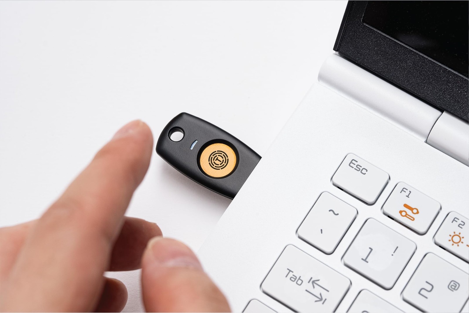 FIDO2 U2F Security Key Passkey Two-Factor Authentication (2FA) USB Key PIN+To...