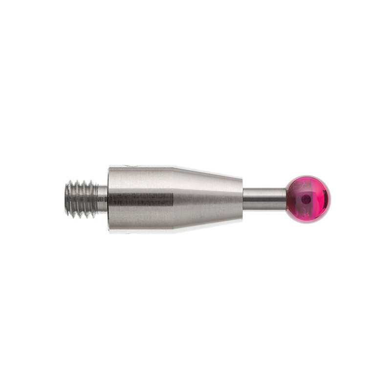 A-5003-4795 CMM Stylus M4 Thread 5mm Ruby Ball 20mm Length Tungsten Carbide Stem