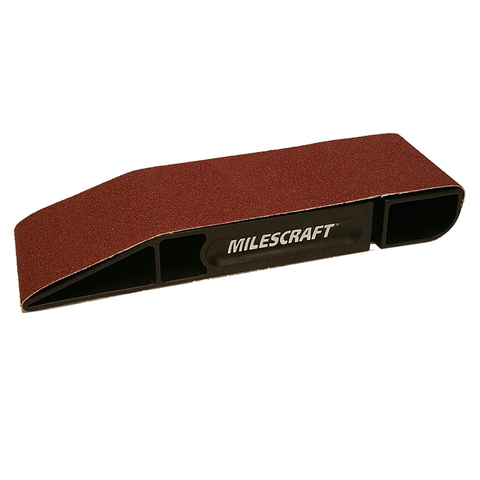 Milescraft SandDevil 3.0 3 x 21 Red Sander Precision Sanding Tool with 80 Gri...