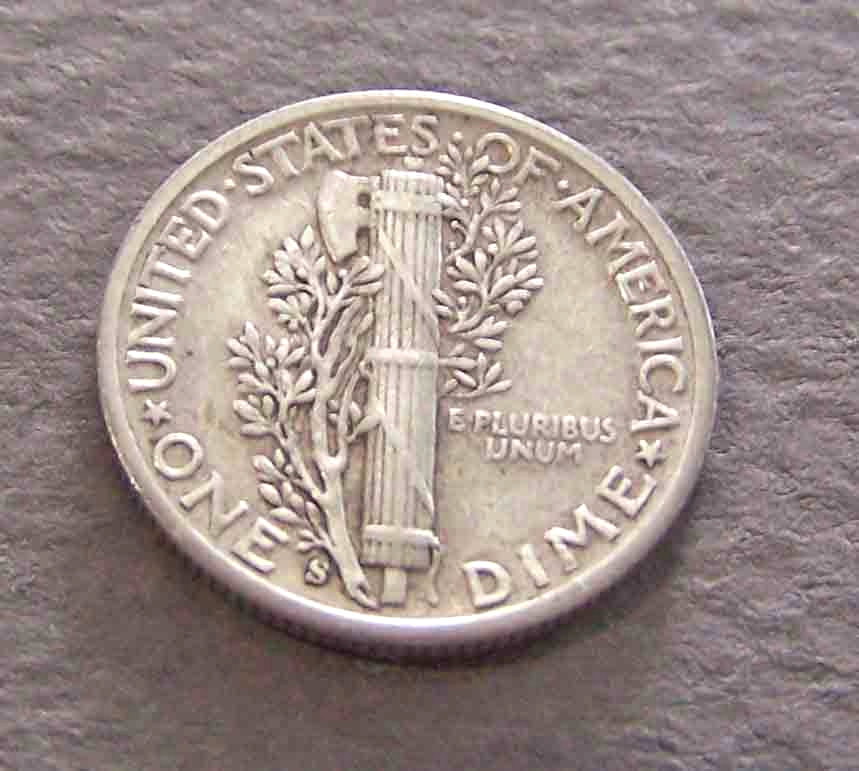 1942-S Mercury Dime #32