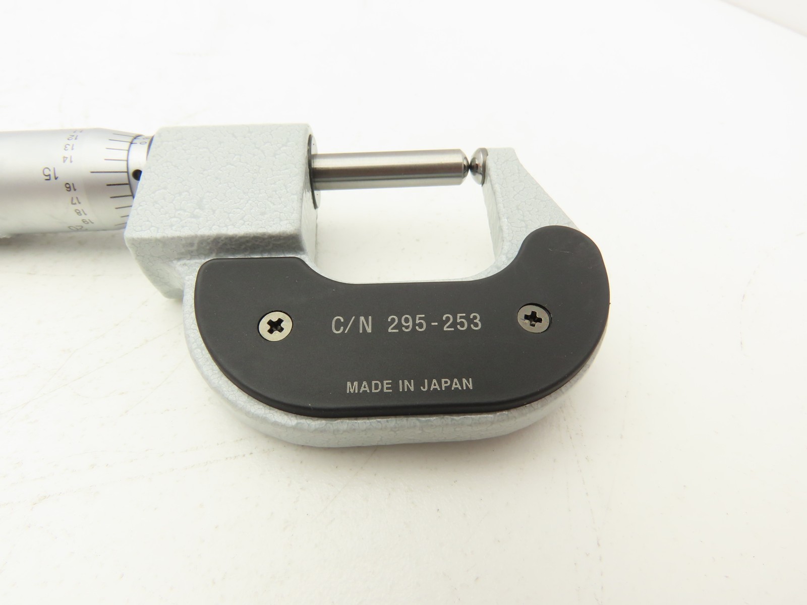 Mitutoyo 295-253 Mechanical Digit Counter Spherical Ball Micrometer 0-1"Range