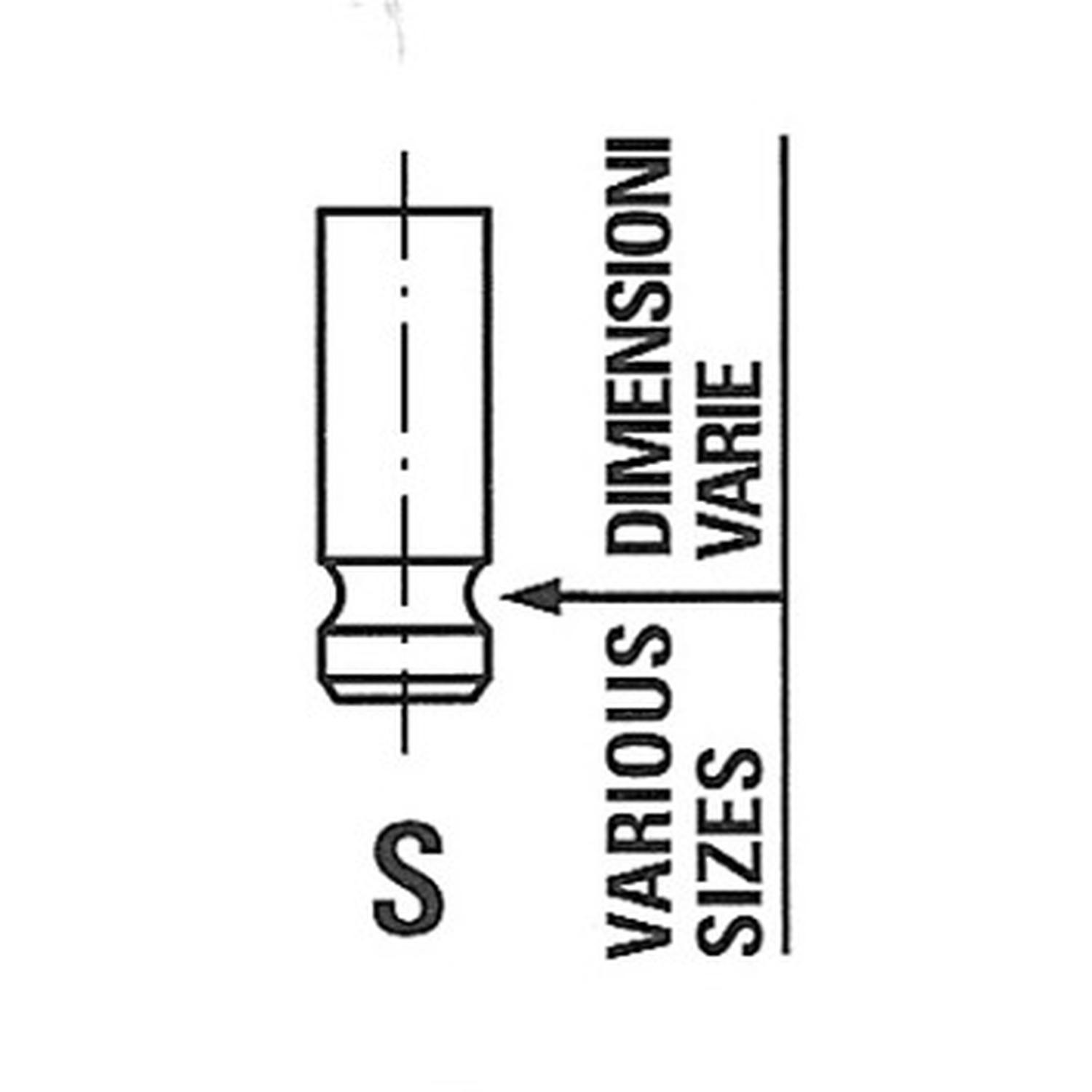 FITS FRECCIA 6934 SCR INTAKE VALVE OE REPLACEMENT