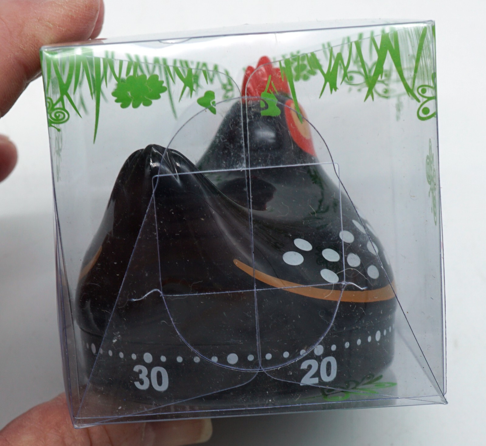 Timer - Black Chicken - 60 minute mechanical manual timer New, in Clear Box