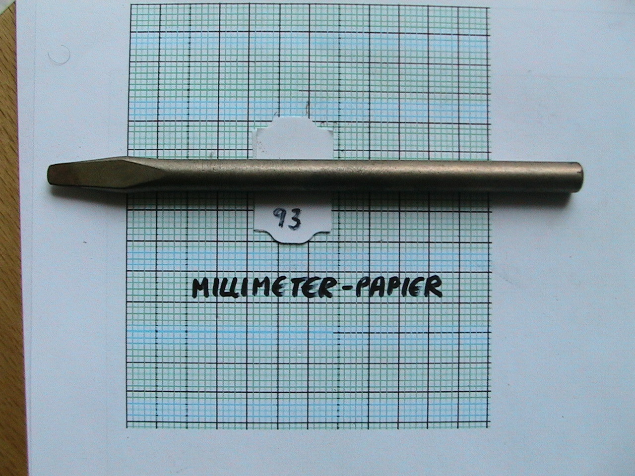 SOLDERING TIP FULL MATERIAL ~ D8 x 130mm SKU 93 "TARNISHED" 23552