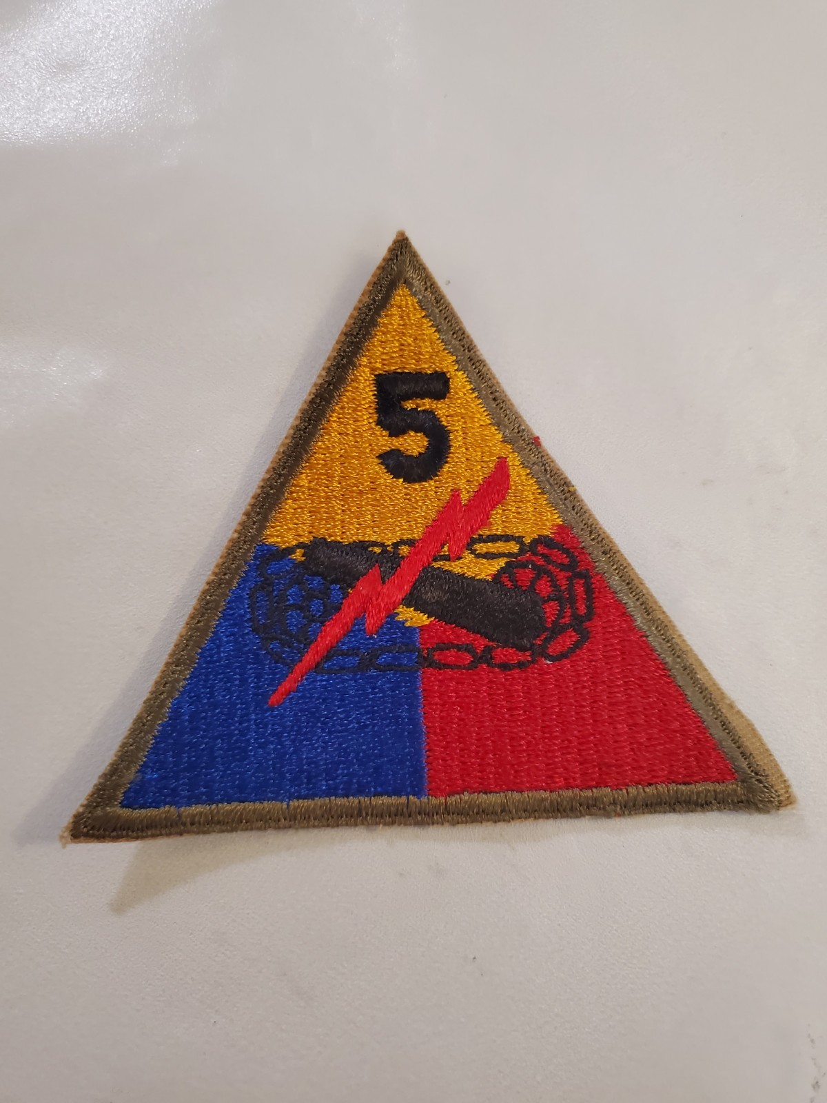 Original World War II US Army 5th Armored Division