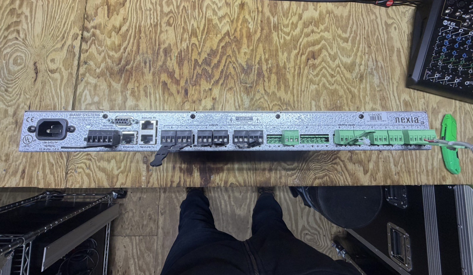 AUDIA FLEX BIAMP SYSTEM MODEL TI-2 DIGITAL AUDIO PROCESSOR