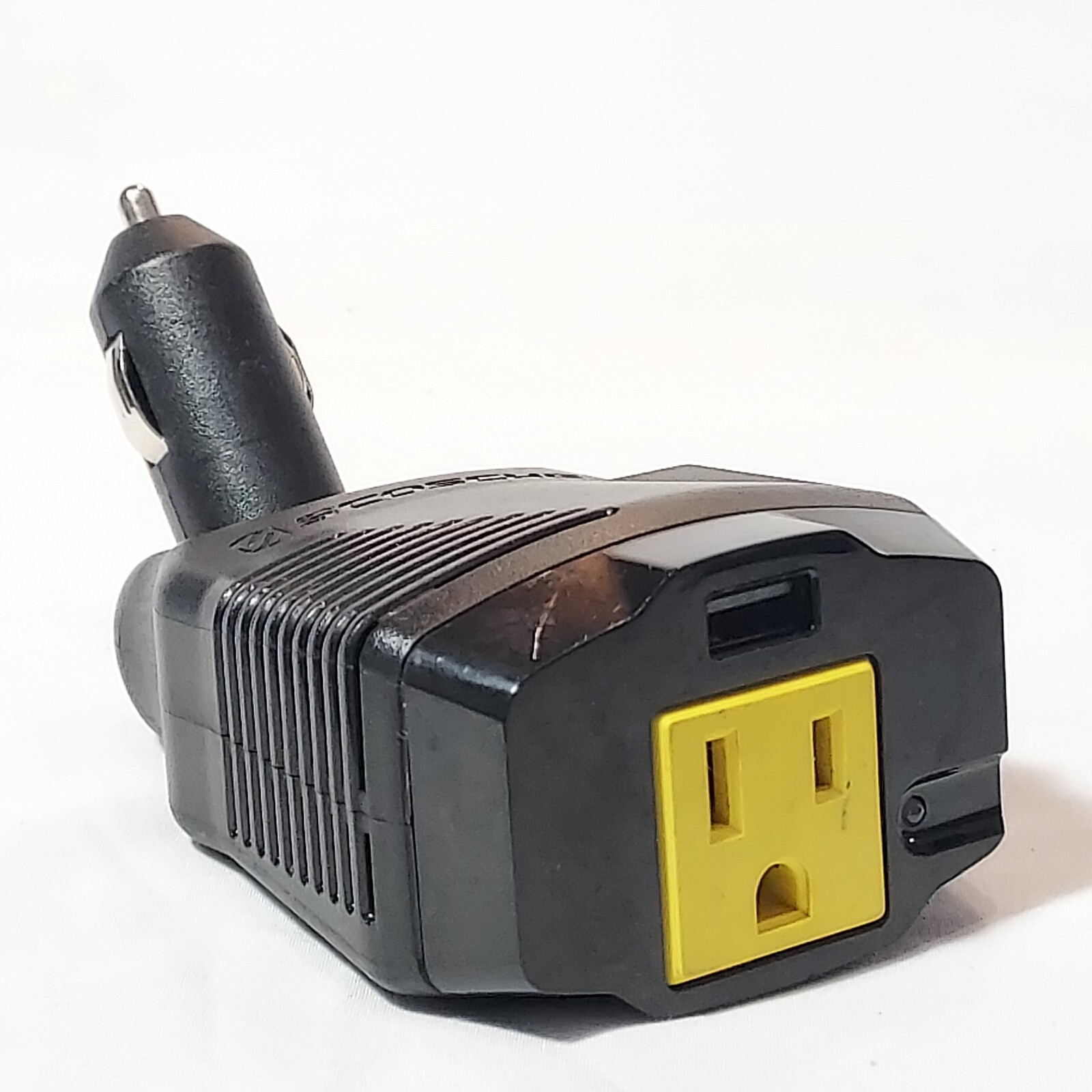 Scosche 100W Power Inverter 12V with USB and AC Outlet PI100CL - USED (WORKS)