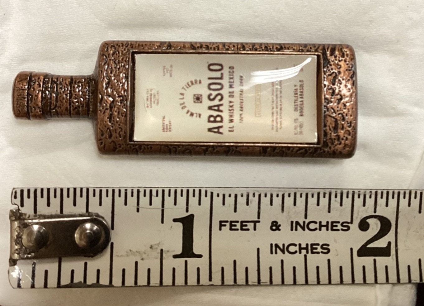 Abasolo El Whisky De Mexico Enamel Pin