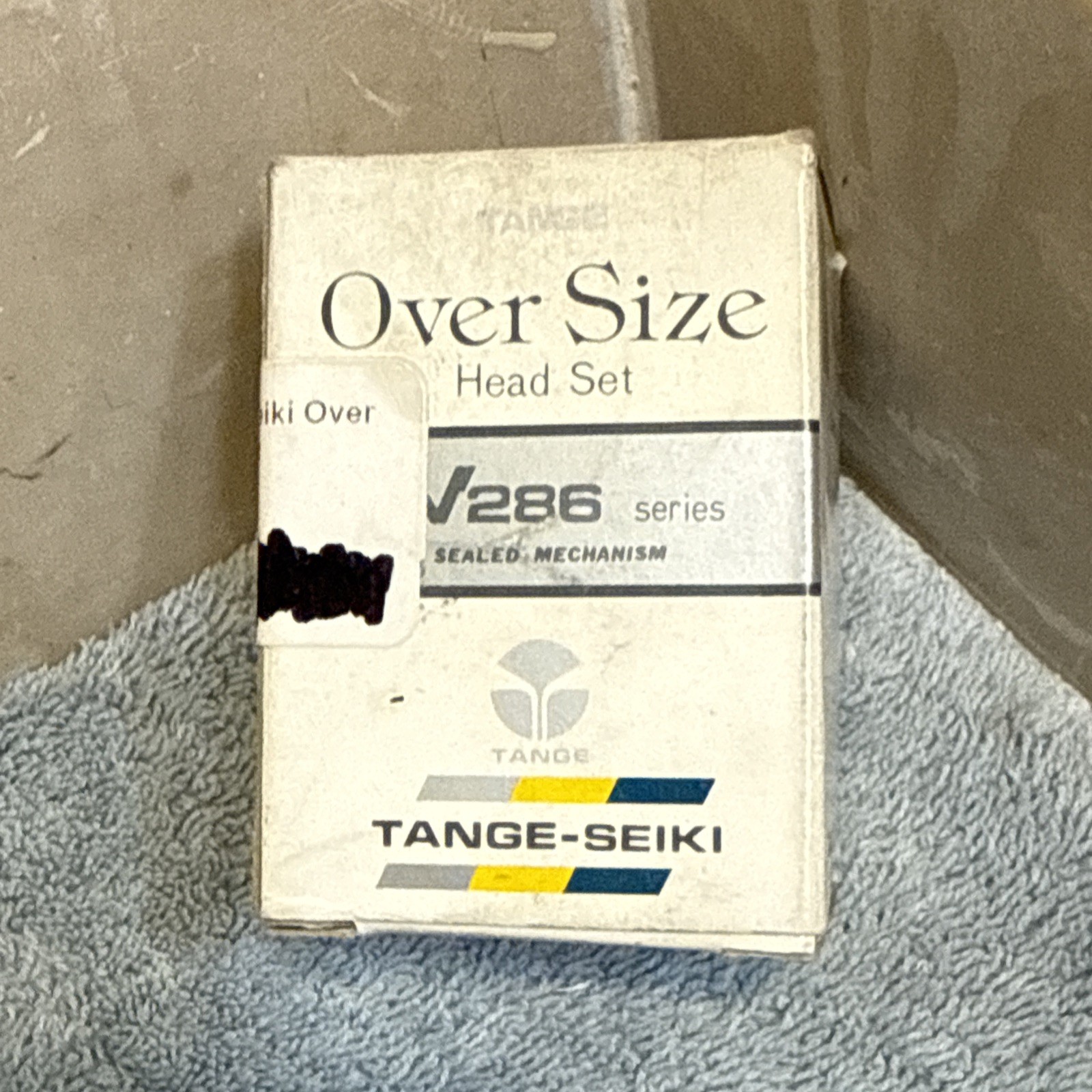 Vintage TANGE- Seiki Over Size OV286  1-1/8 threaded headset Alloy Black [caw]