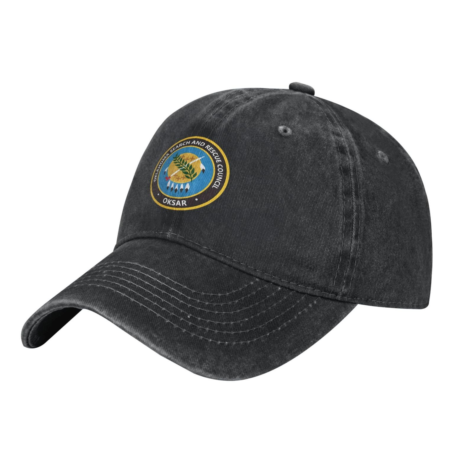 OKSAR Council Logo UNISEX baseball cap sun shading casual breathable baseballhat