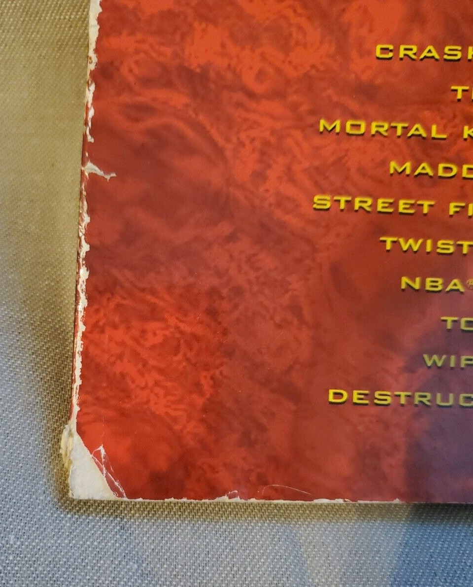 PlayStation Brady Strategy Guide Magazine Book Vol 3 Mortal Combat (1999)
