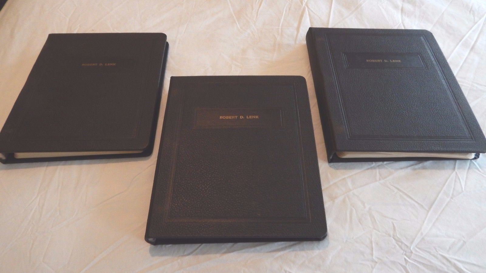 1940-50-60's Worldwide Spectacular Stamp Collection in 3 Thorp & Martin Binders