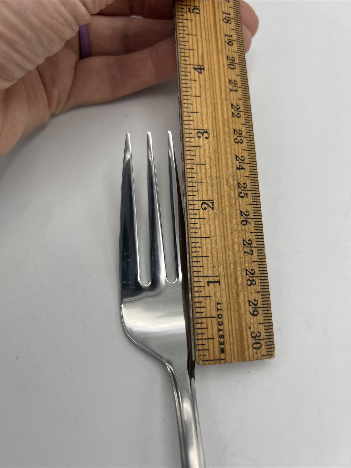 Oneida USA Stainless Independence Cold Meat Serving Fork 8 1/2" USED* Replacemnt