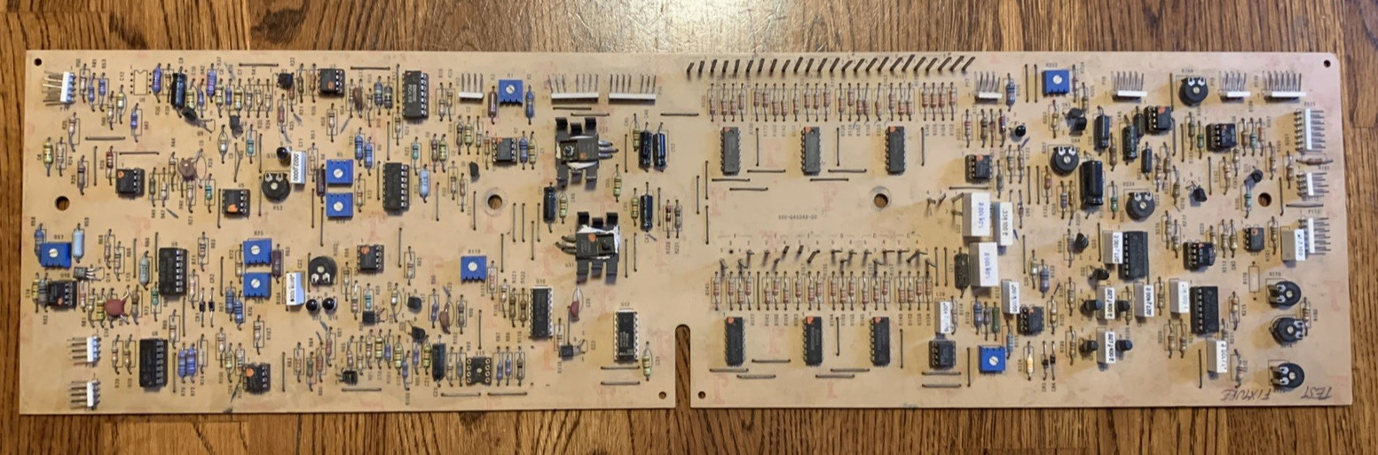 Moog LIBERATION Synthesizer Circuit Board - TEST Board For Parts