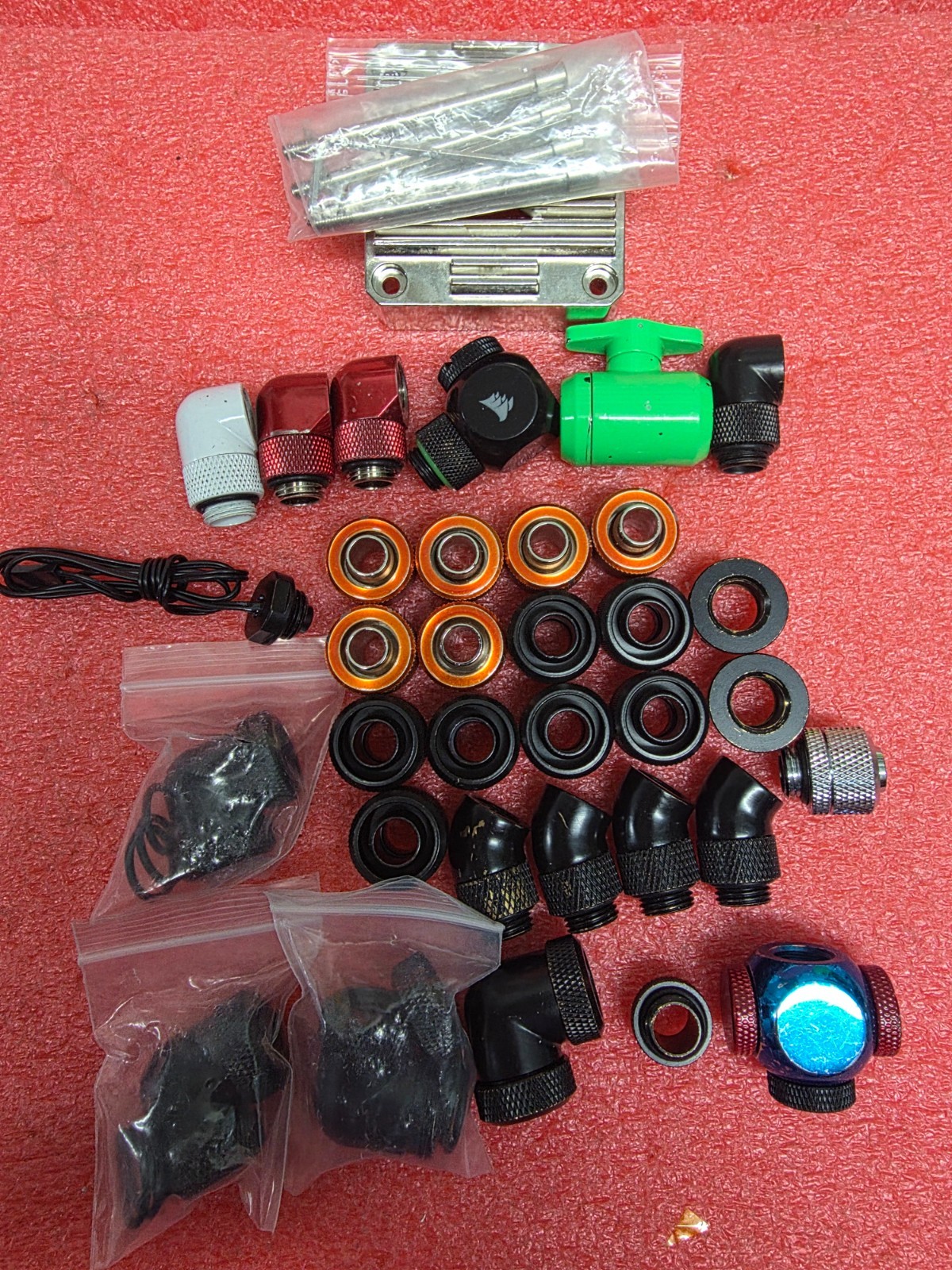Water cooling Fitting  Lot  PrimoChill.  plus ddc heatsink
