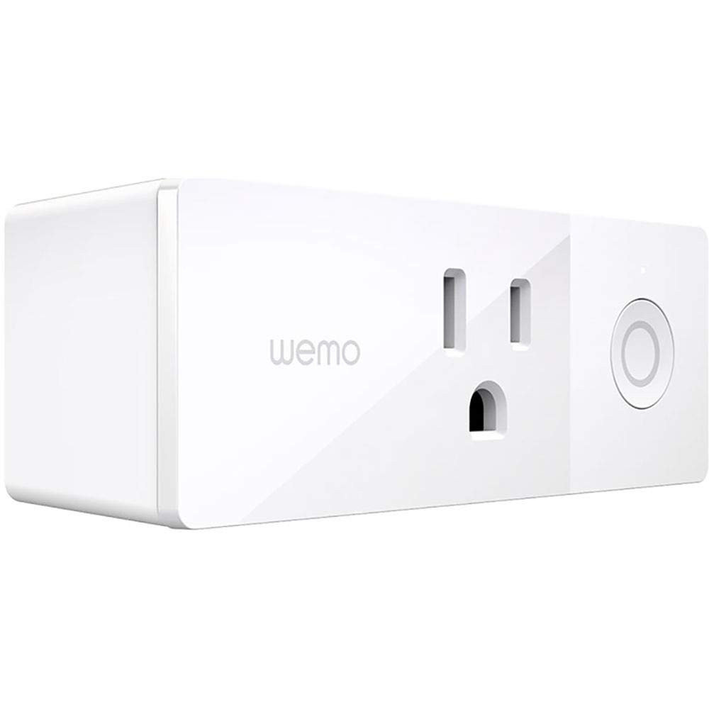 WeMo Mini Smart Plug WiFi Enabled with Alexa, Google Assistant & Apple HomeKit