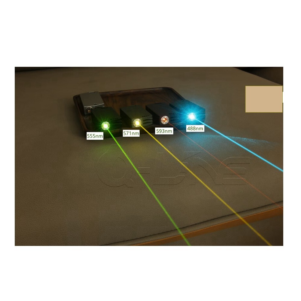 488nm Cyan Blue/532nm Green /571nm Laser Module Type-C Charging