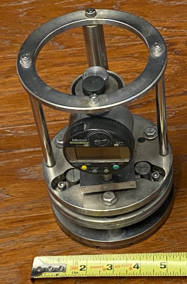 Precision Lapping Polishing Jig Lapper Polisher Wafer Logitech Lapmaster w/Gauge