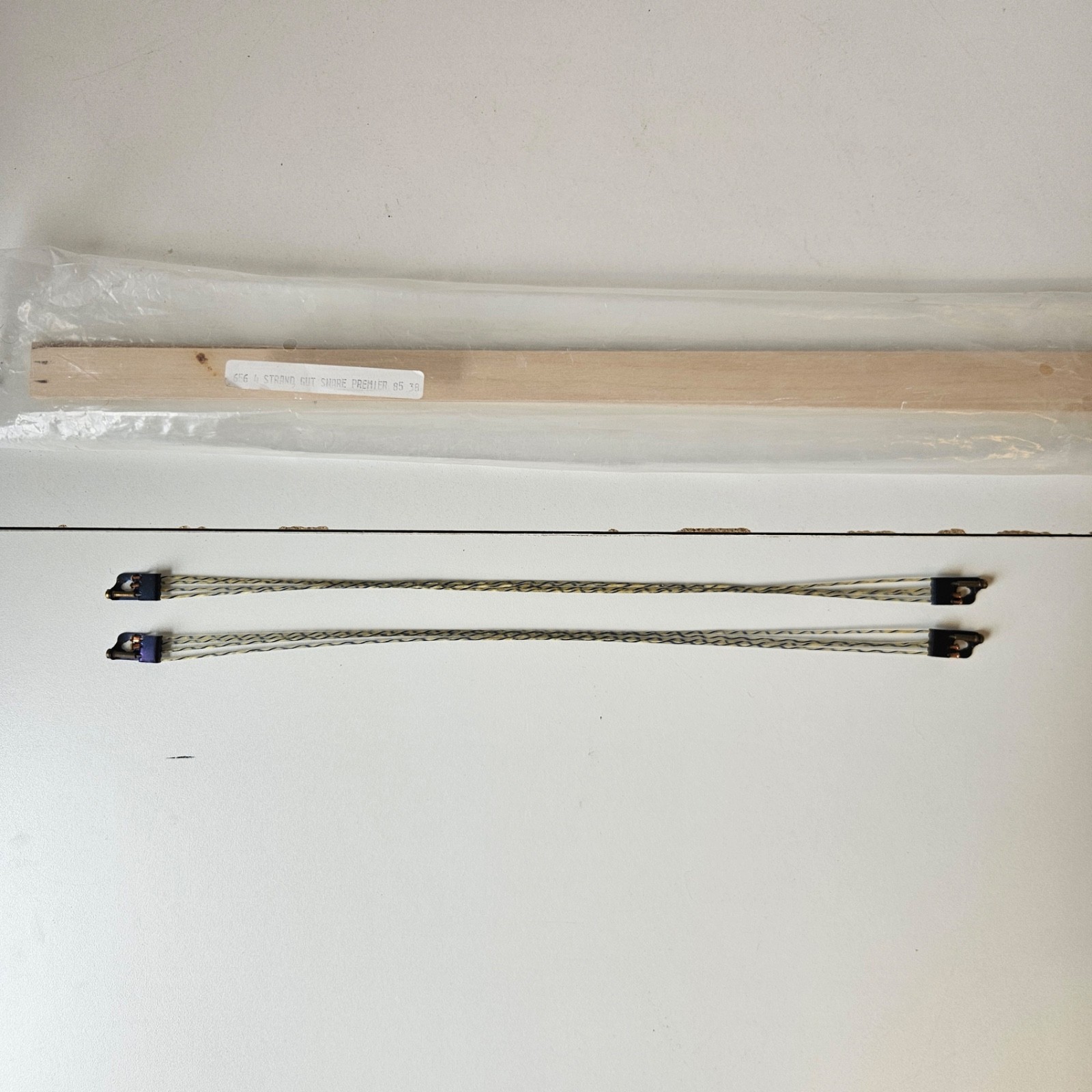 Premier 656 4-Strand Gut Snare Wires - Set of 2 - New Old Stock - Rare