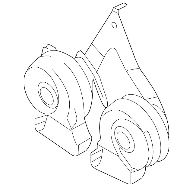 Genuine Ford Horn 8C2Z-13832-C