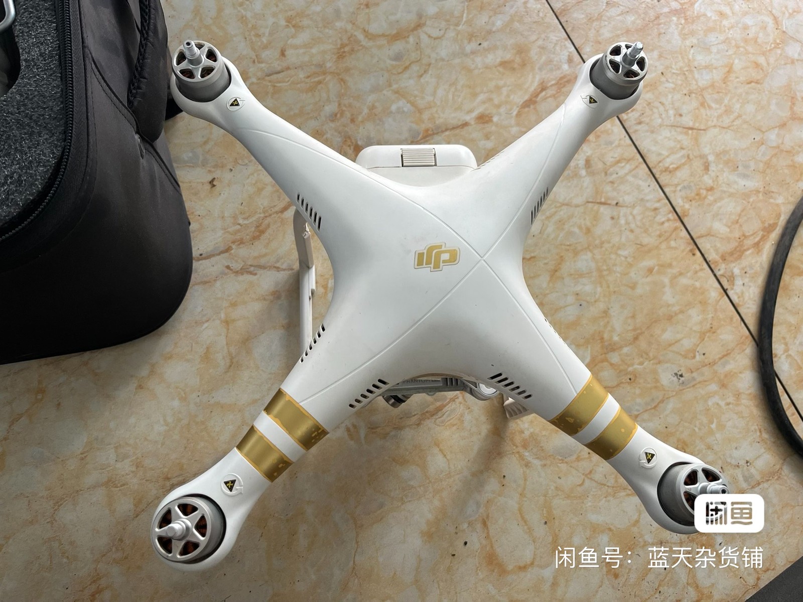 DJI Phantom 3 4K (model W325) camera with full frame mount