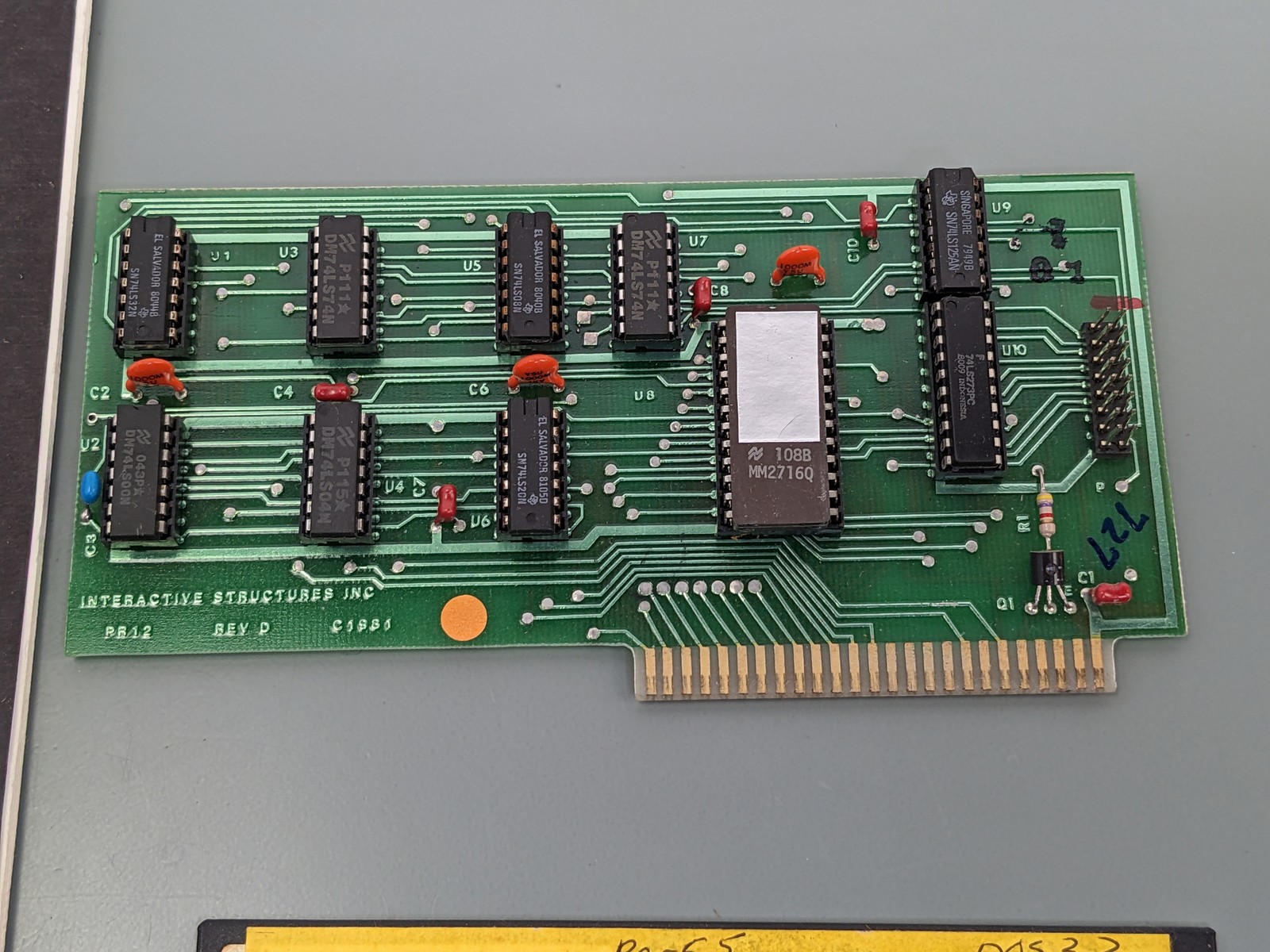 Apple II Card For Epson MX‑80 Printer Interactive Str PR12/EP126 UNTESTED AS-IS