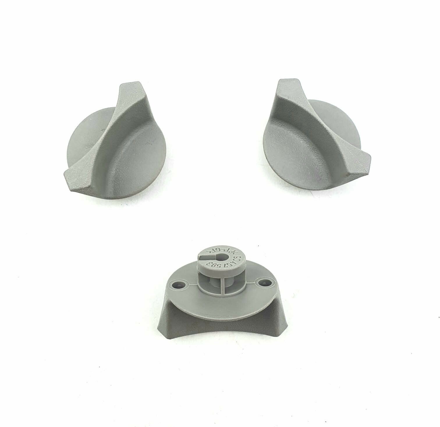 3X Original Opel GM Rotatable Knobs Side Wall Omega B, Zafira A - 90431734